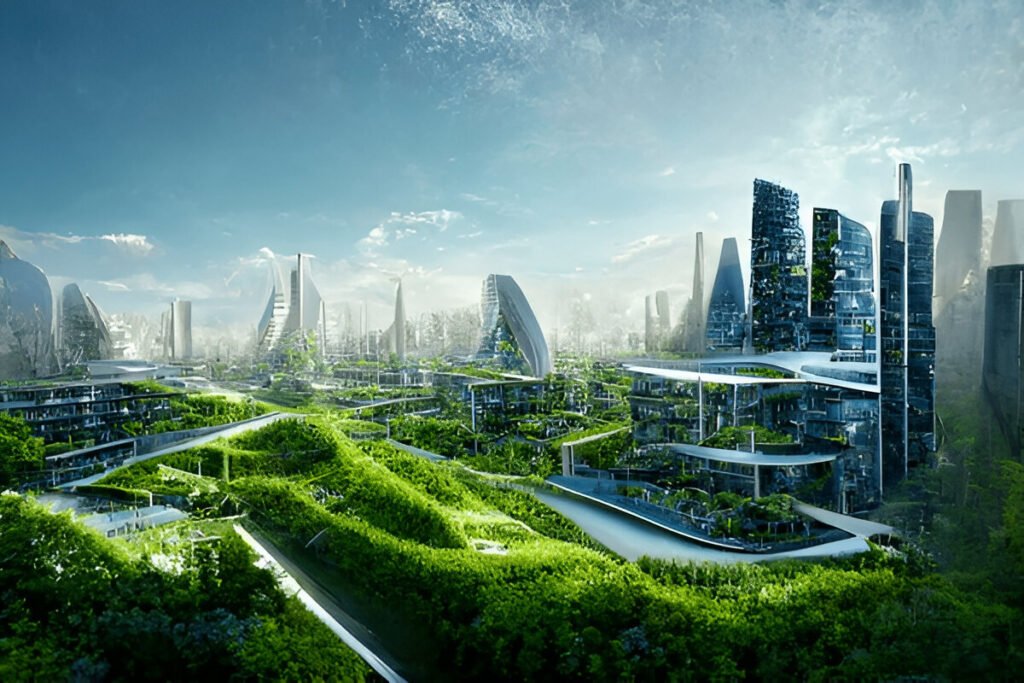 Green Modern City