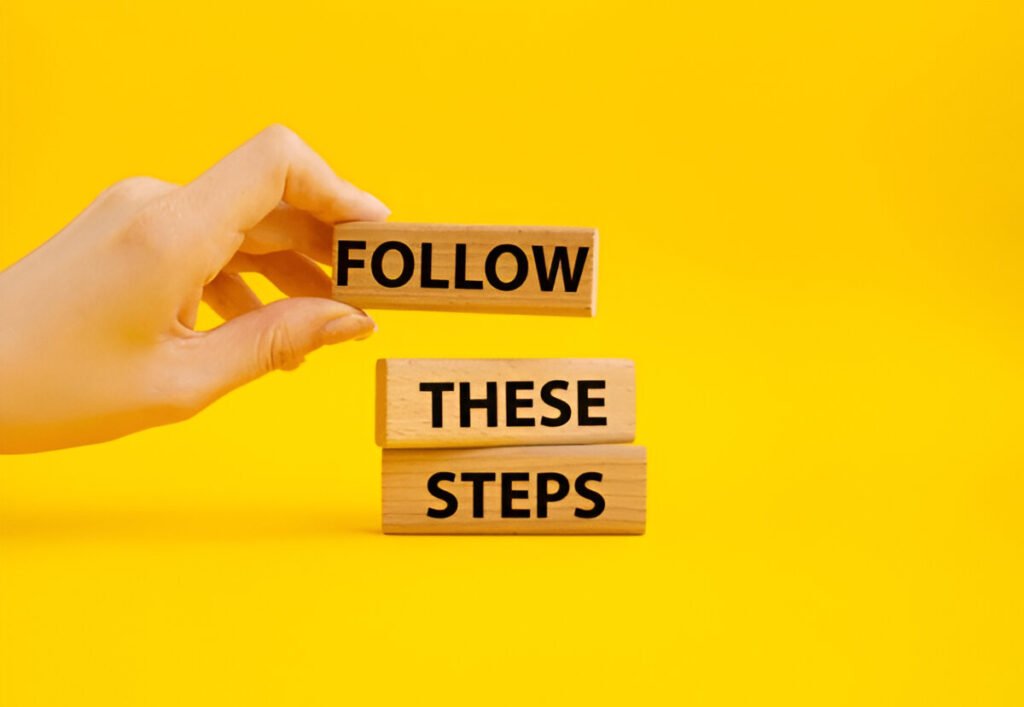 Follow these steps